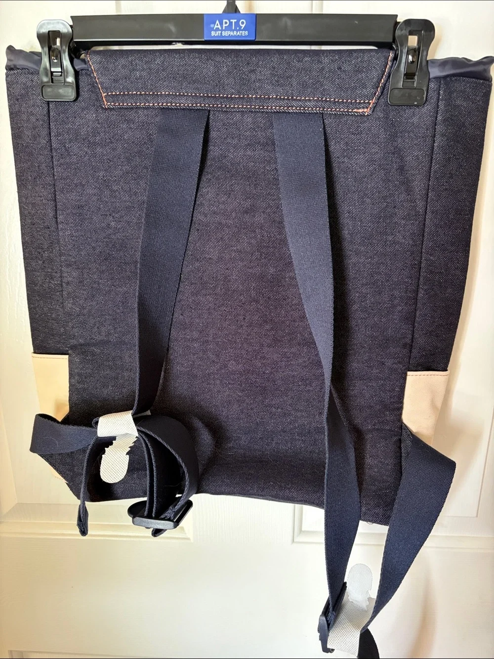Men's Jean Paul Gaultier Parfums Navy and Cream Backpack